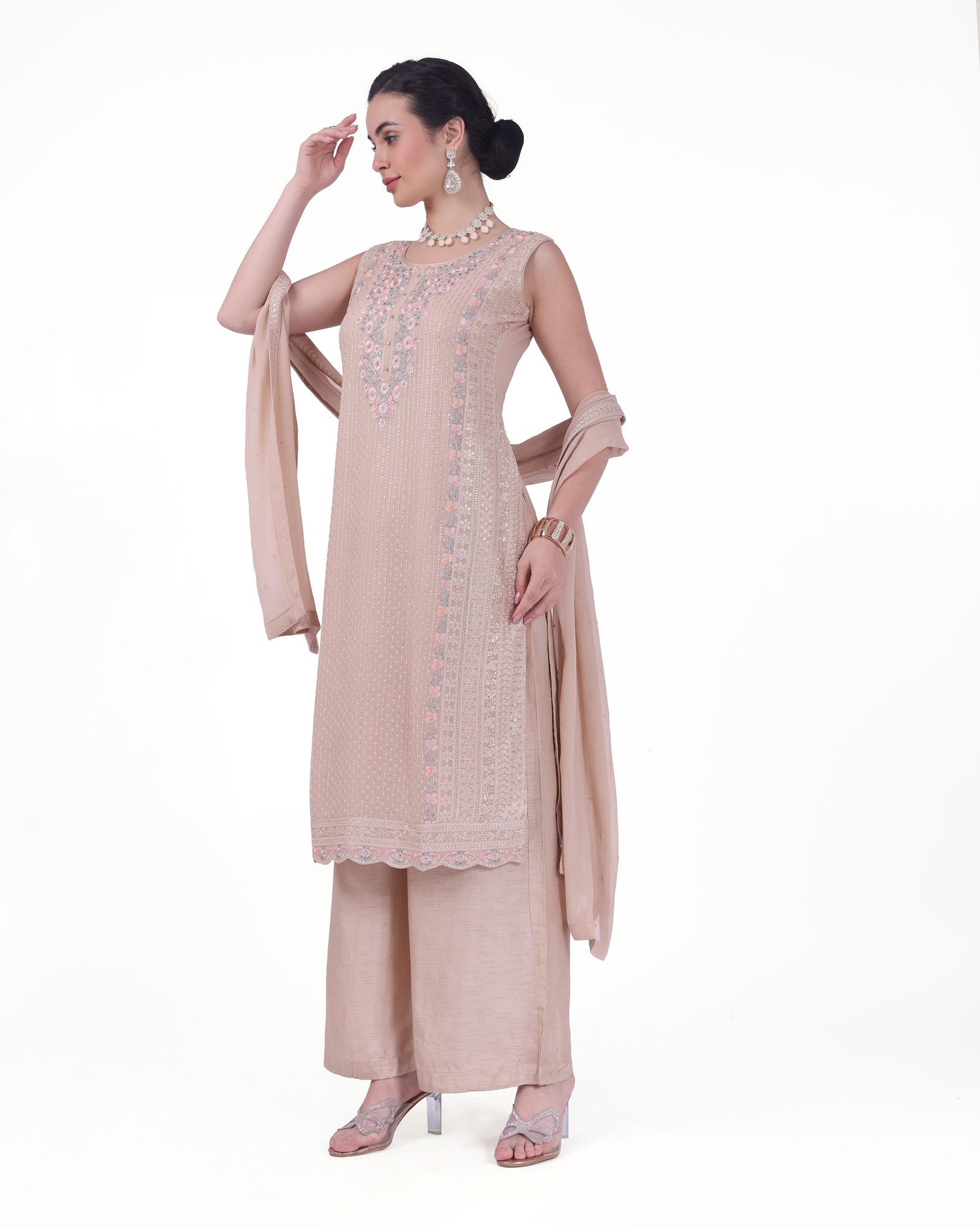 Arya Palazzo Suit - Roop Darshan