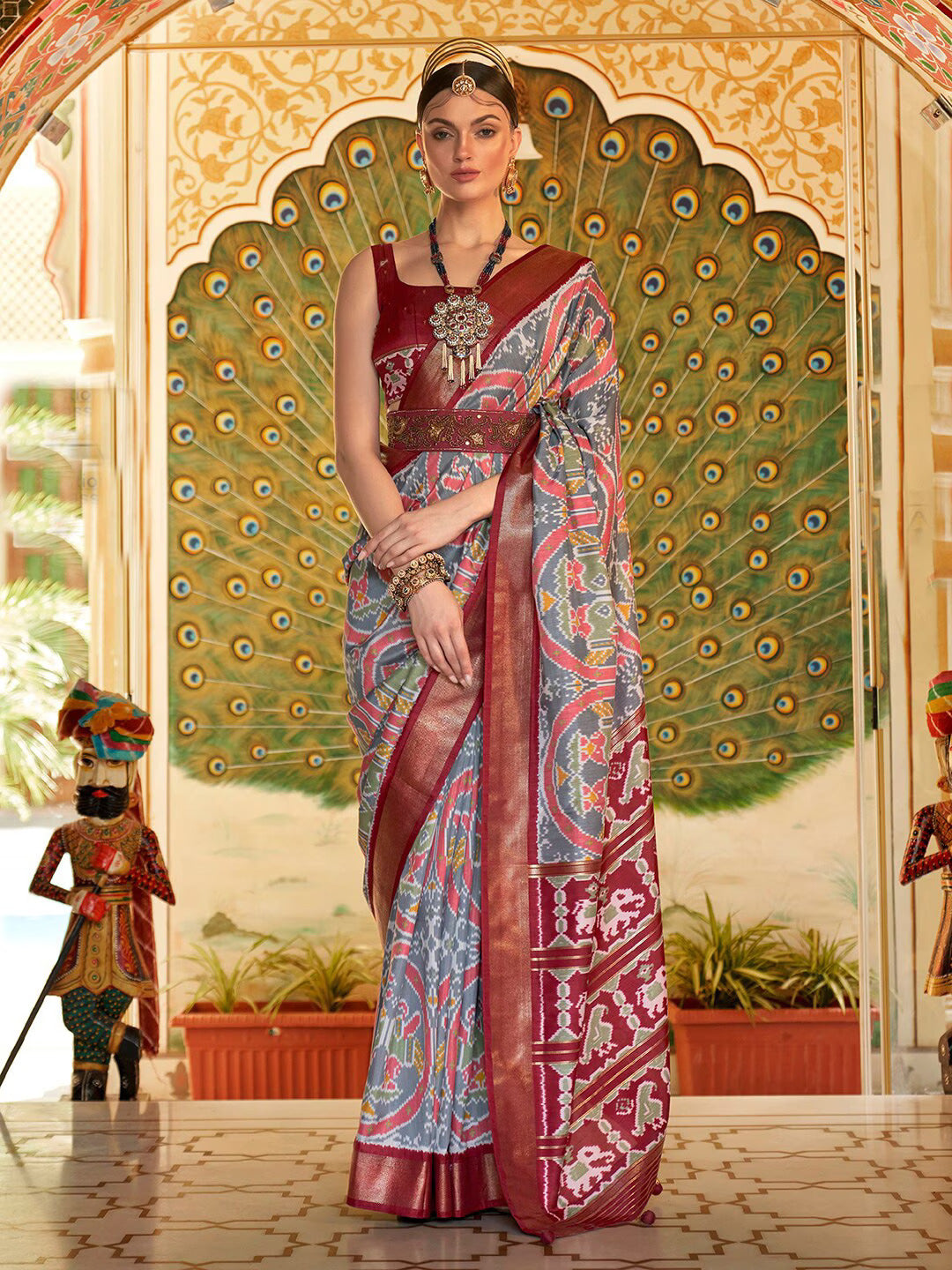 Vrinda Patola Saree - Roop Darshan