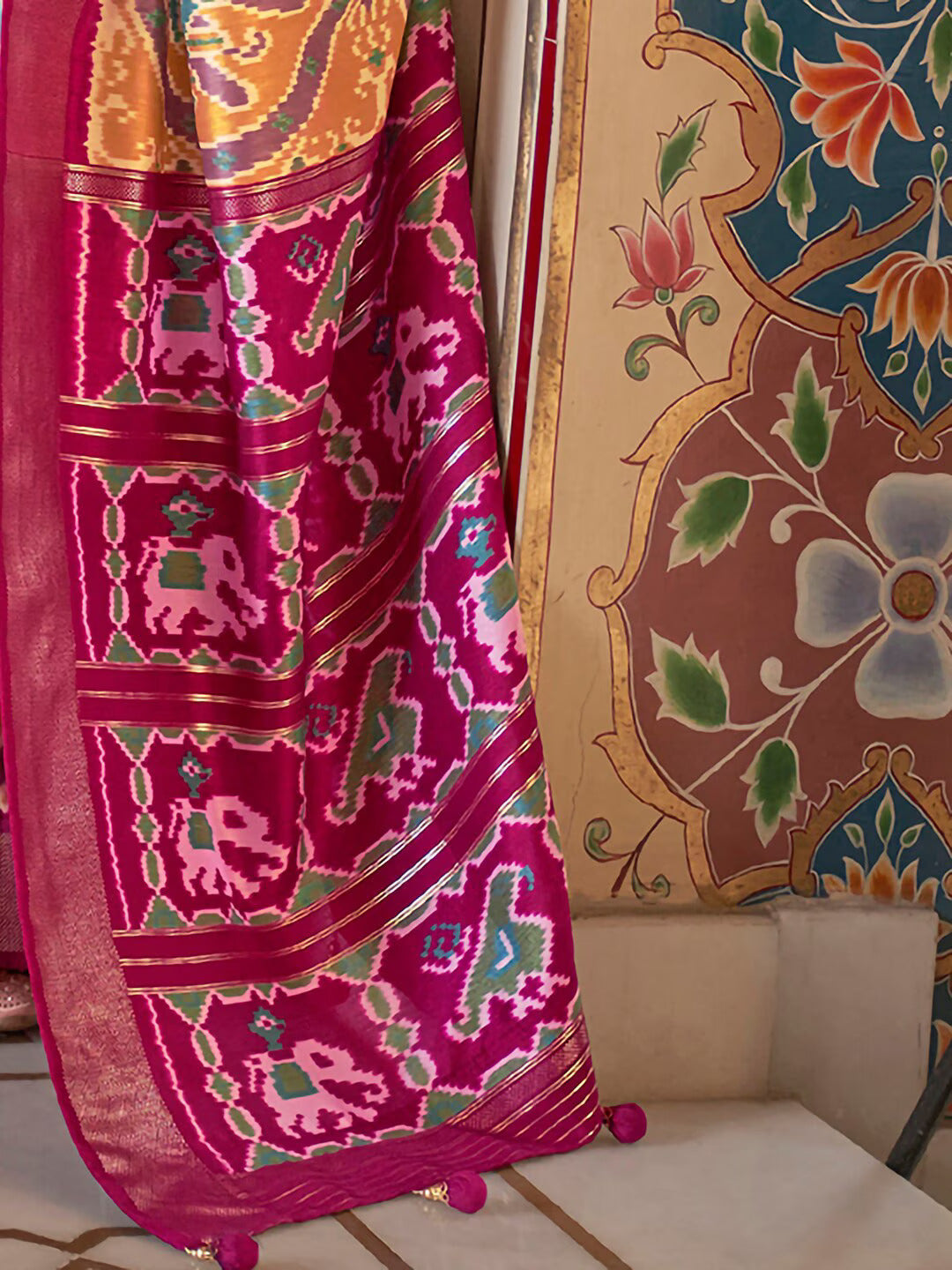 Vrinda Patola Saree - Roop Darshan