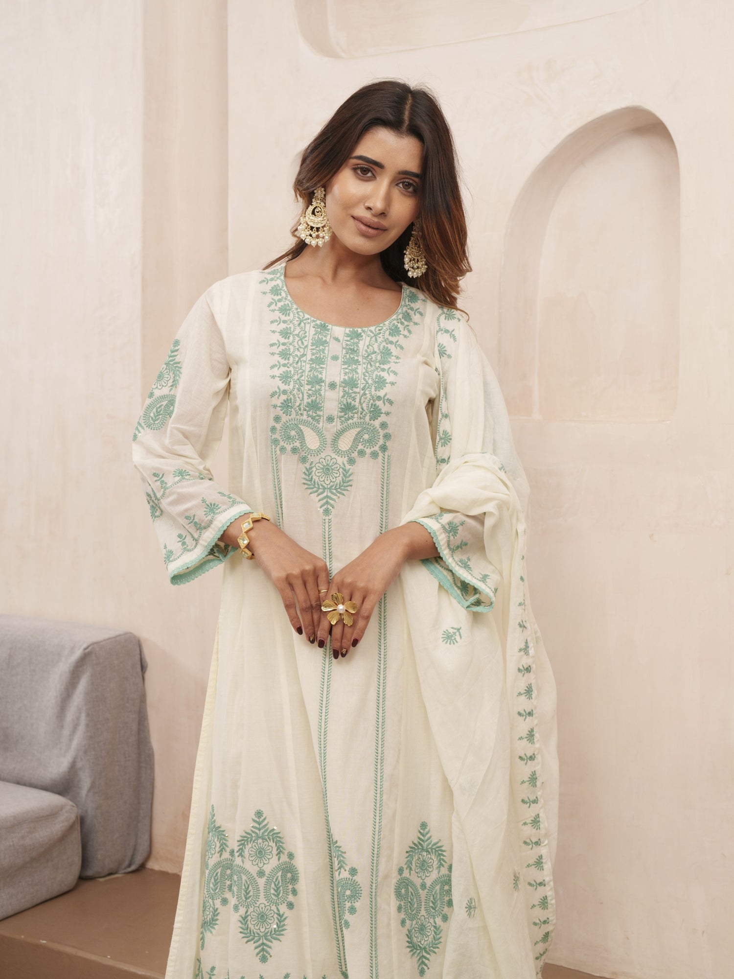 Inaya Flair Suit - Roop Darshan