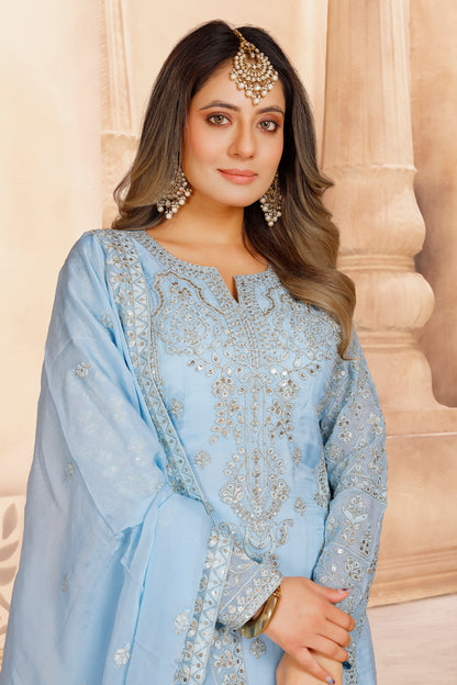 Amina Palazzo Suit