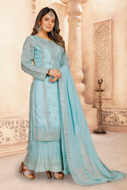 Amina Palazzo Suit