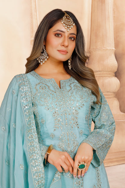Amina Palazzo Suit
