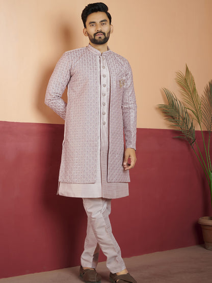 Mens Kurta Set With Jacket