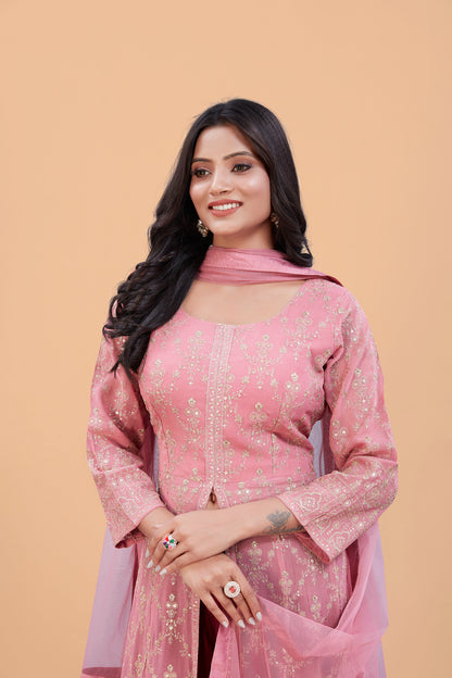 Lina Palazzo Suit - Roop Darshan