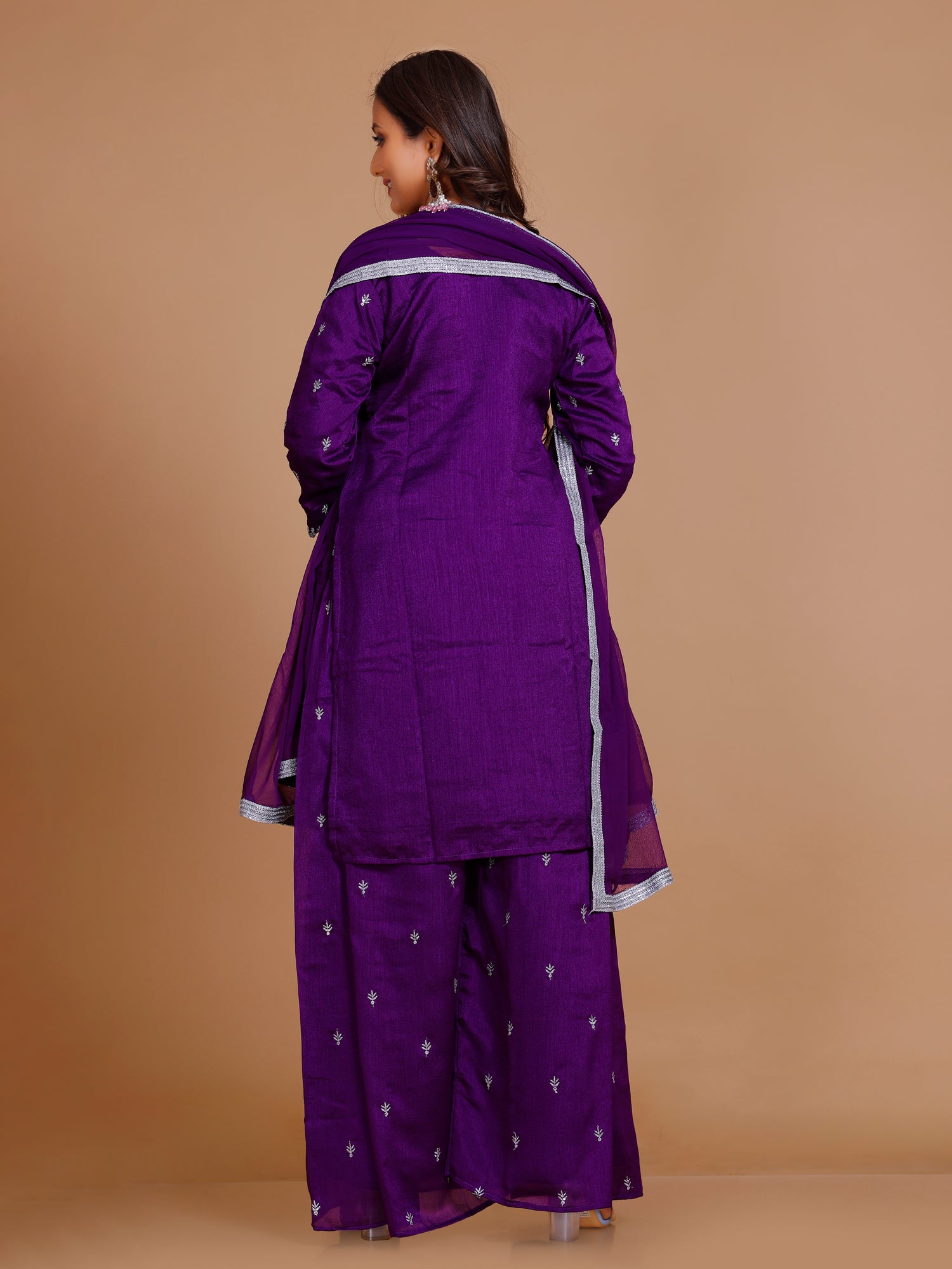Tanvi Palazzo Suit - Roop Darshan