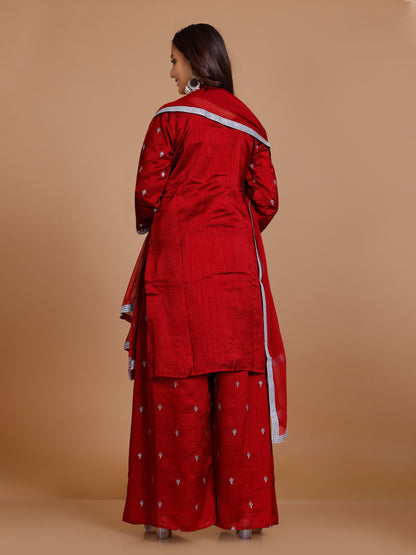 Tanvi Palazzo Suit - Roop Darshan