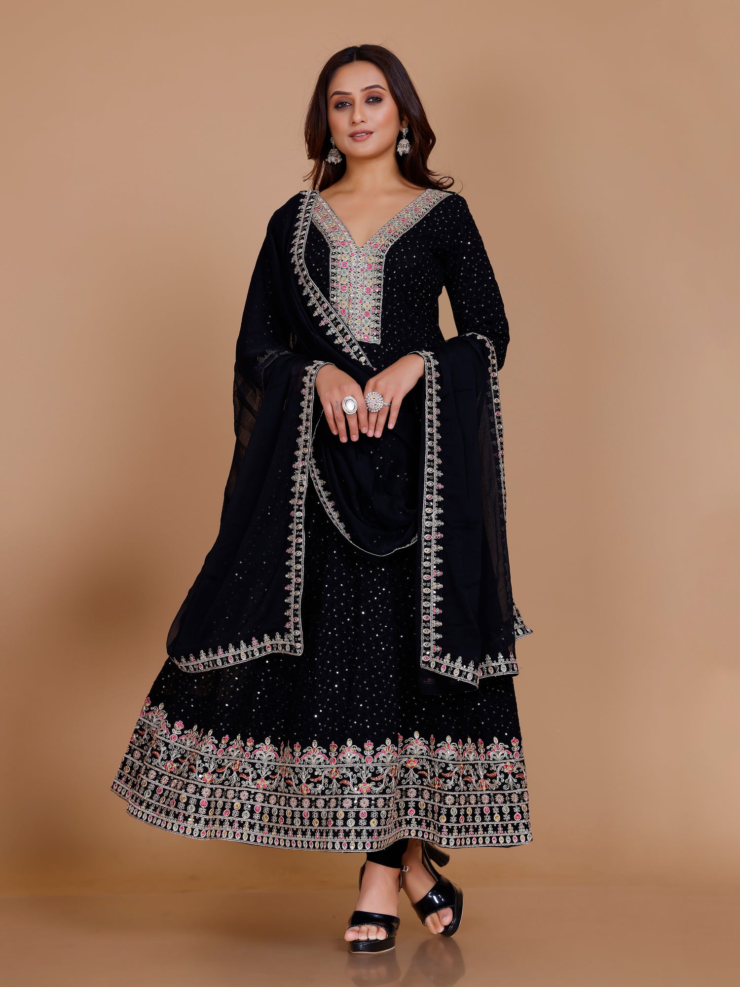 Jemika Flair Kamiz &amp; Pant - Roop Darshan