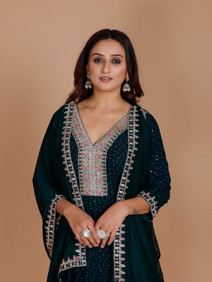 Jemika Flair Kamiz &amp; Pant - Roop Darshan