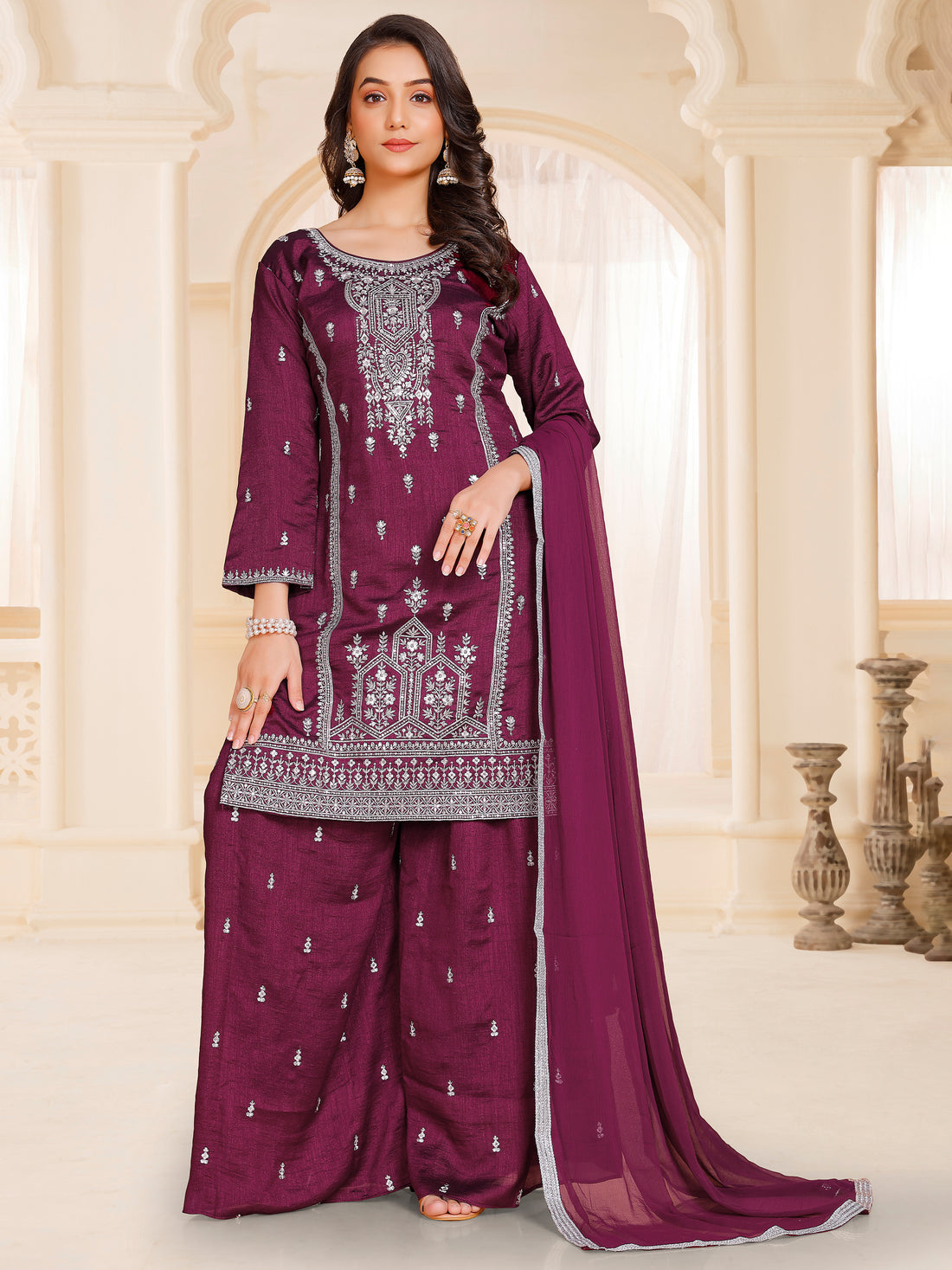 Mahira Palazzo Suit