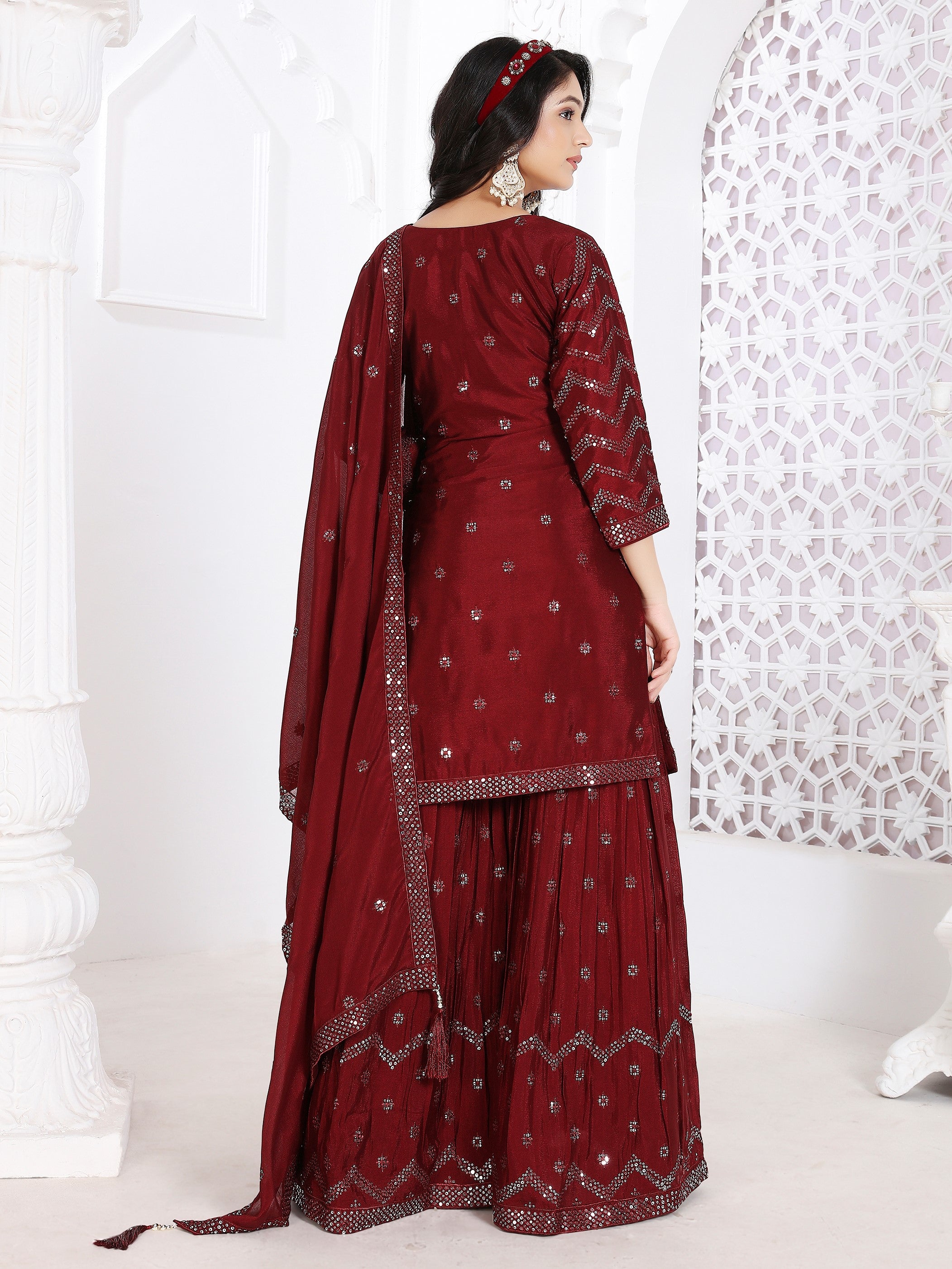 Parthvi Sharara Suit - Roop Darshan