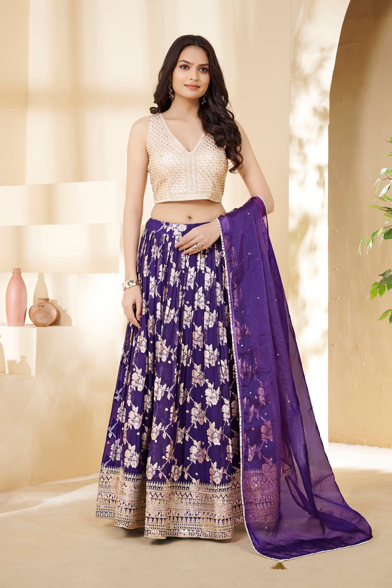 Safina Lehenga Choli - Roop Darshan