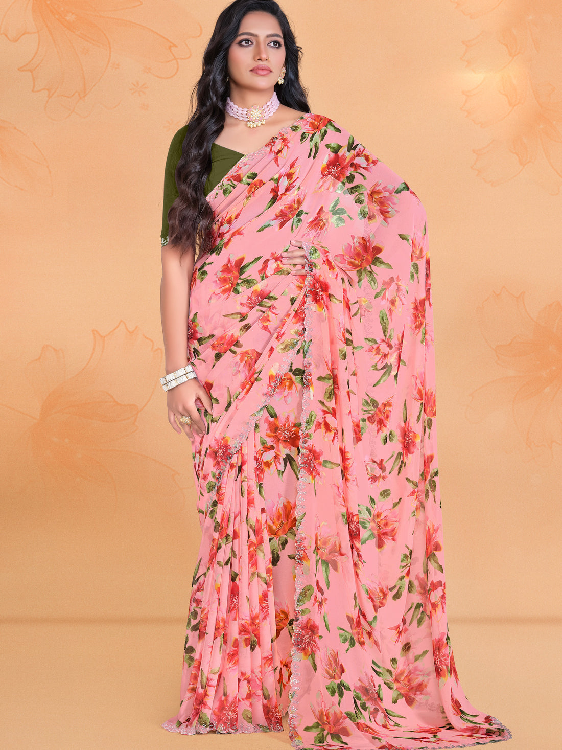 Mahi Saree - Roop Darshan