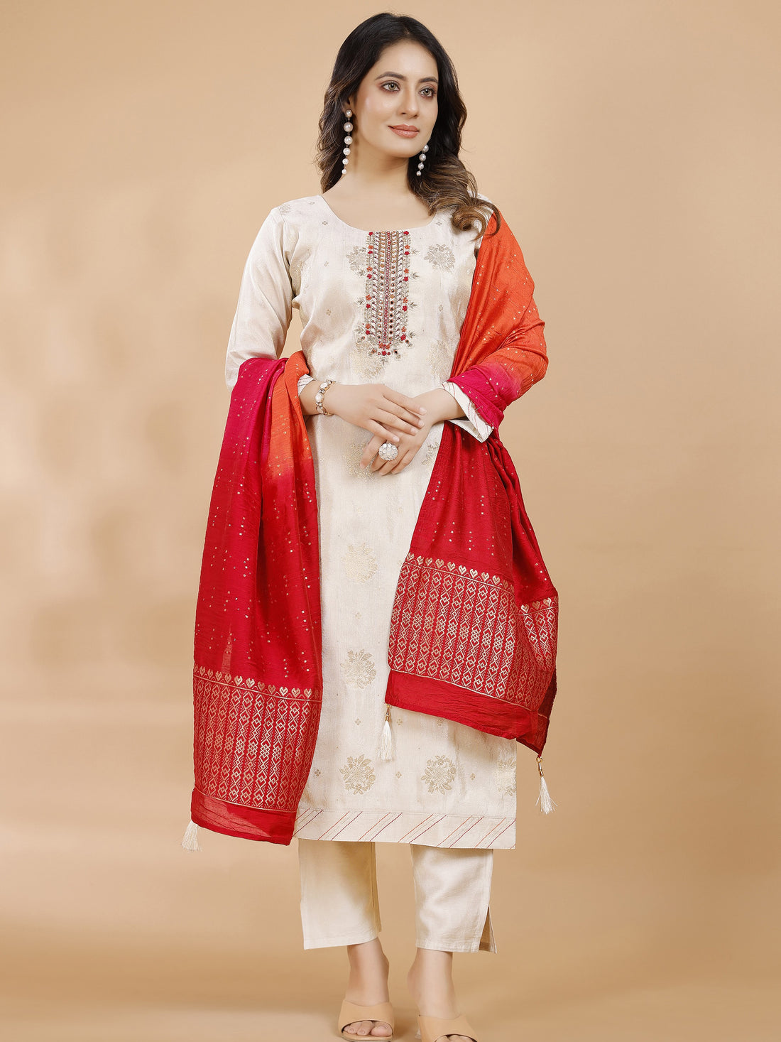 Rimpal Kamiz &amp; Pant - Roop Darshan