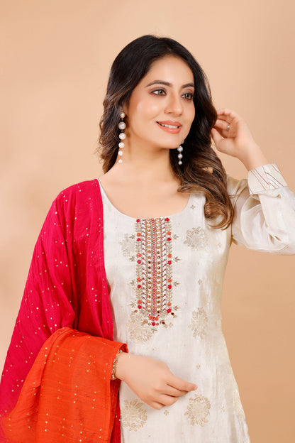 Rimpal Kamiz &amp; Pant - Roop Darshan