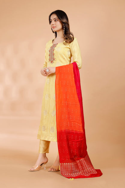 Rimpal Kamiz &amp; Pant - Roop Darshan