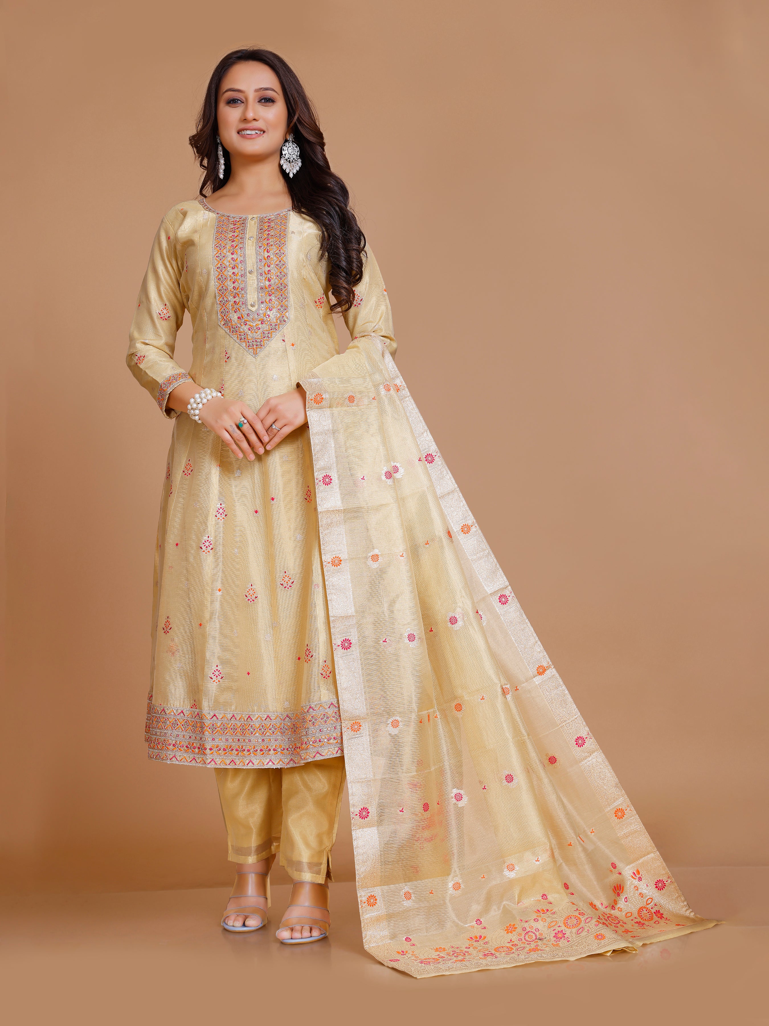 Kashish Flair Kamiz &amp; Pant - Roop Darshan