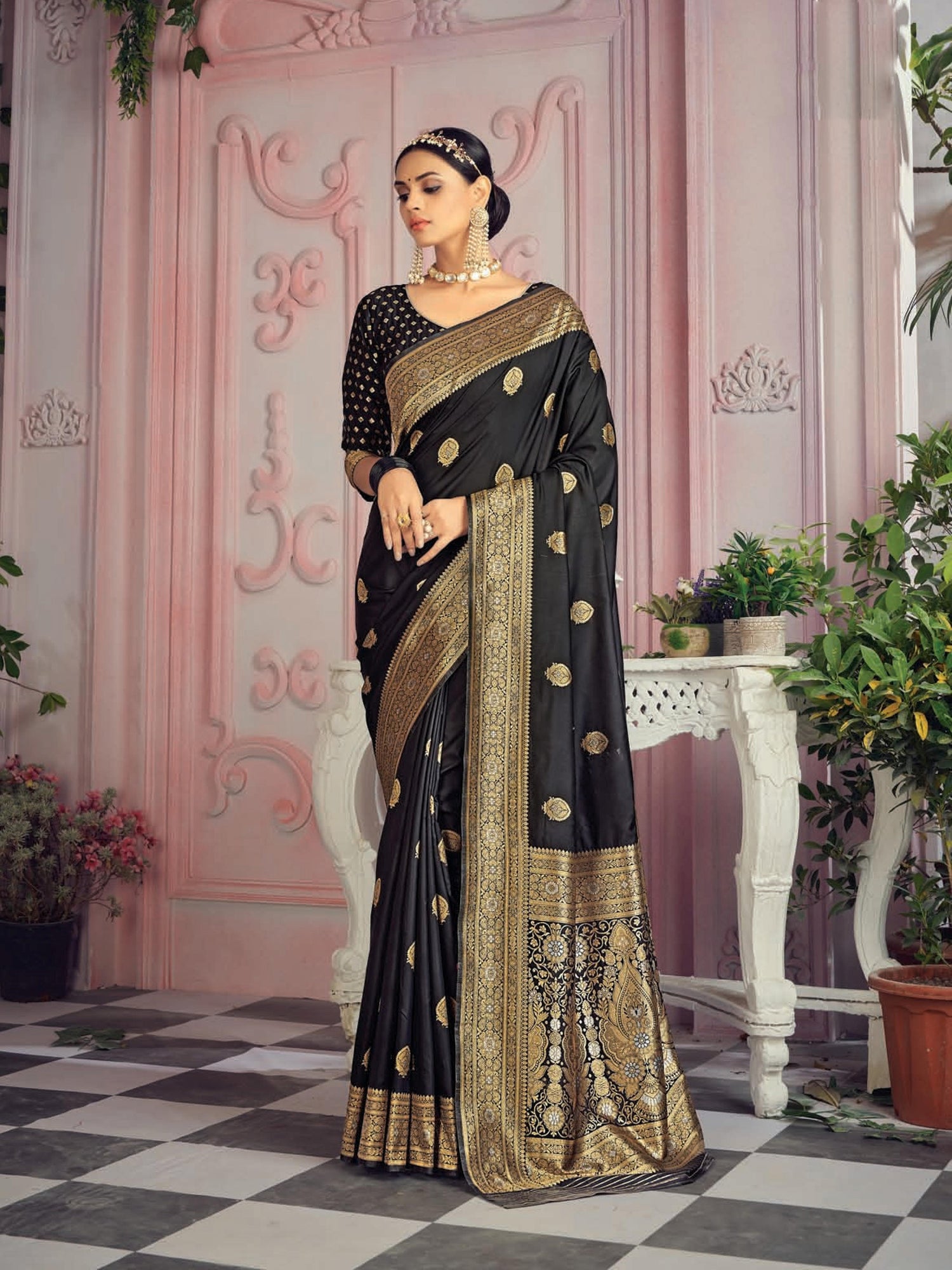 Janaki Silk Saree - Roop Darshan