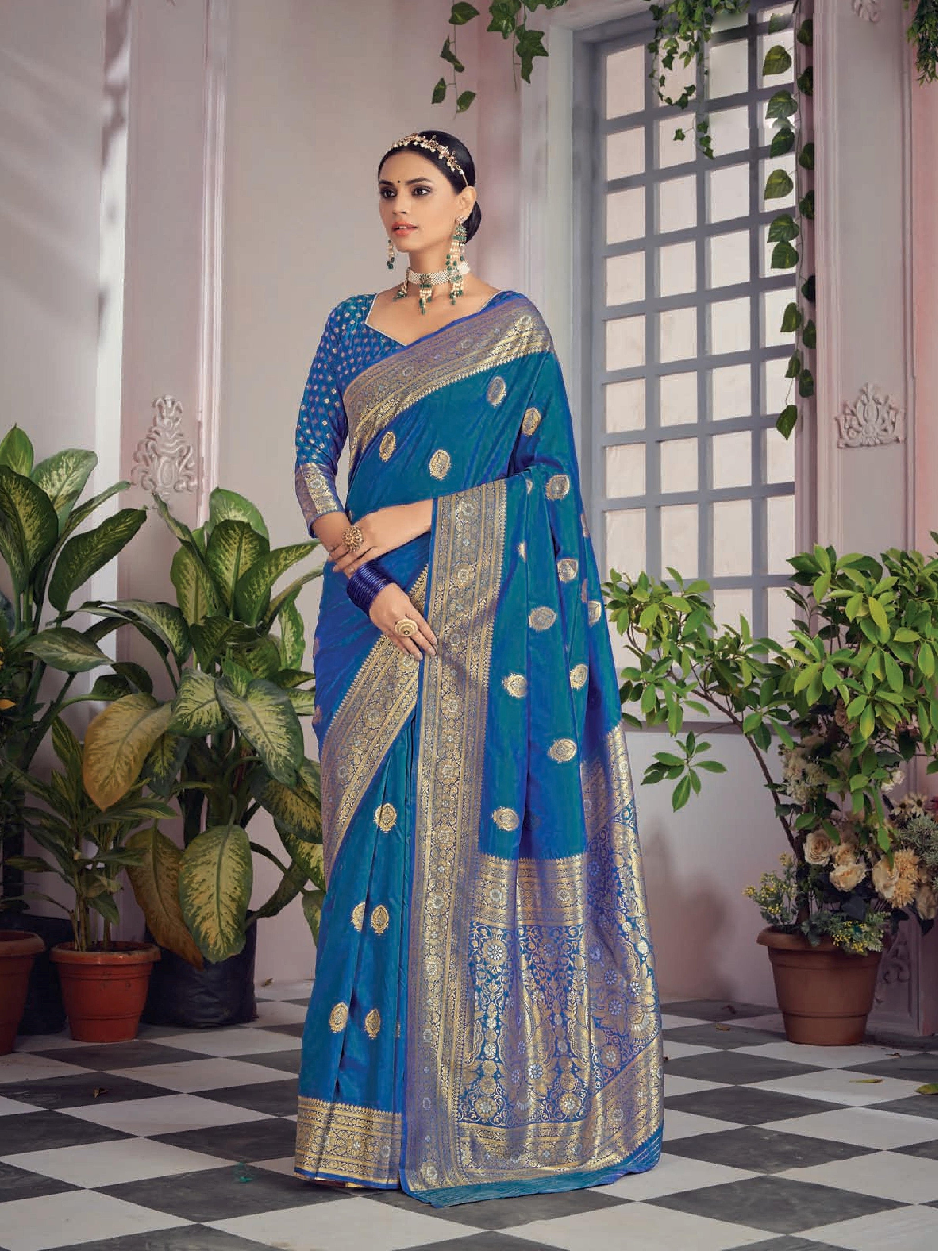 Janaki Silk Saree - Roop Darshan