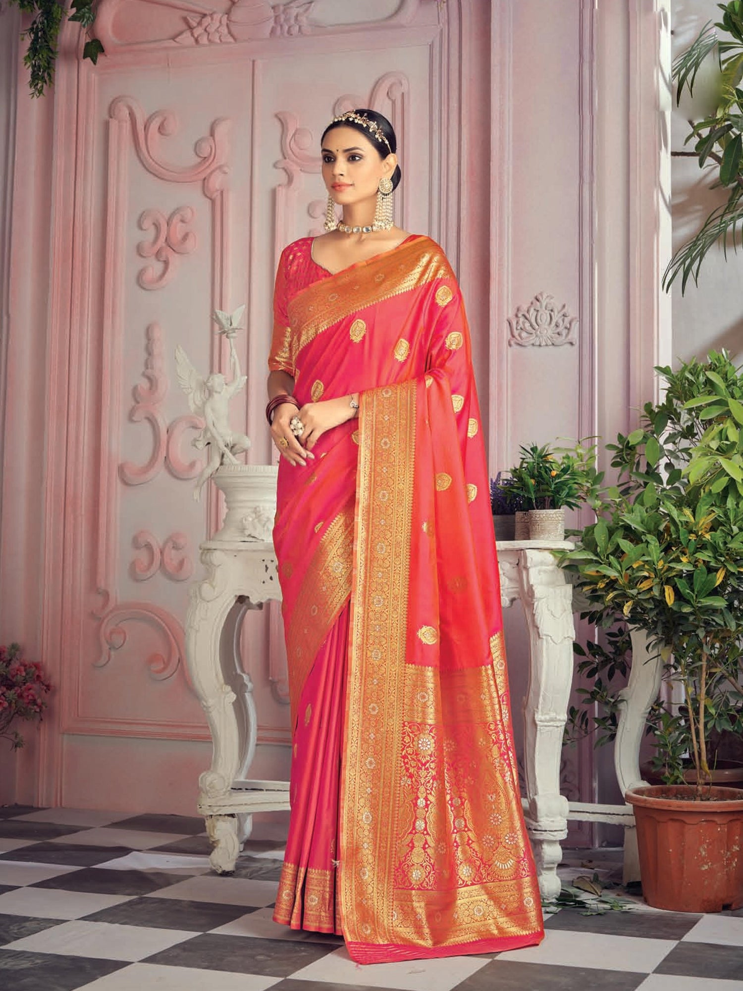 Janaki Silk Saree - Roop Darshan