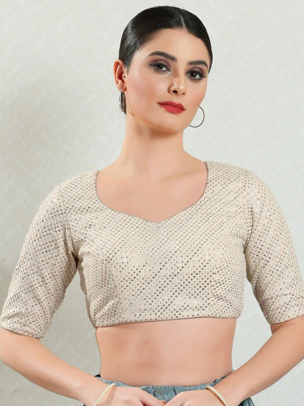 Sequence Work Fancy Blouse - Roop Darshan