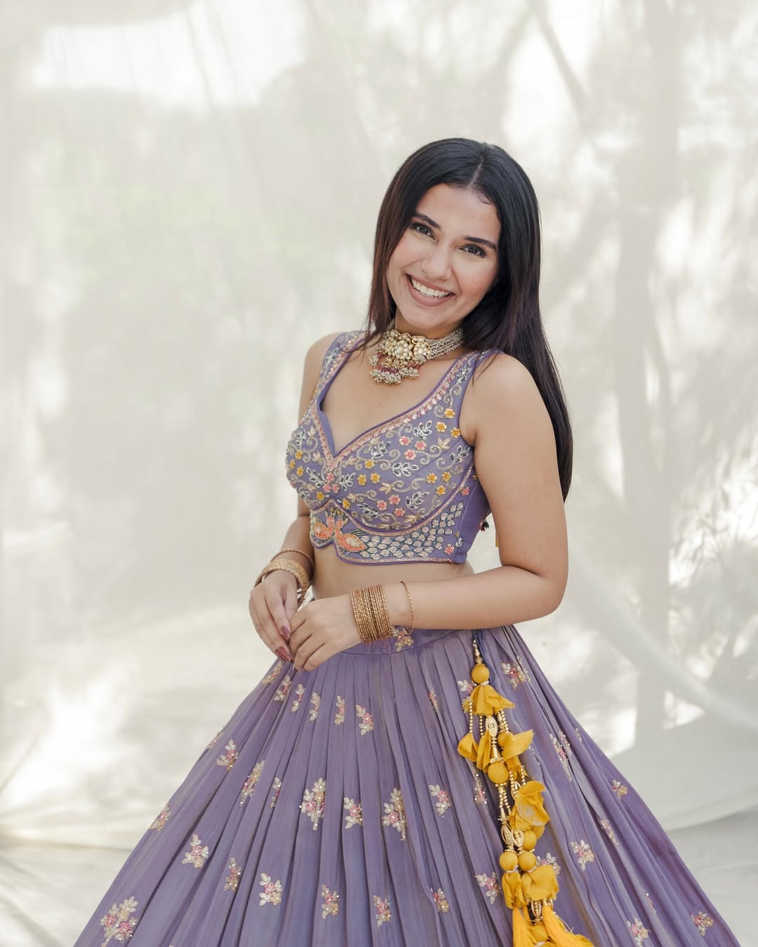 Nyasa Lahenga Choli - Roop Darshan