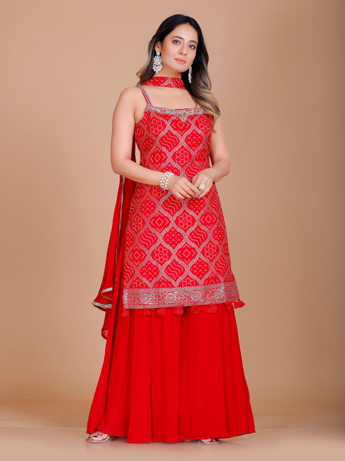 Ishita Palazzo Suit - Roop Darshan