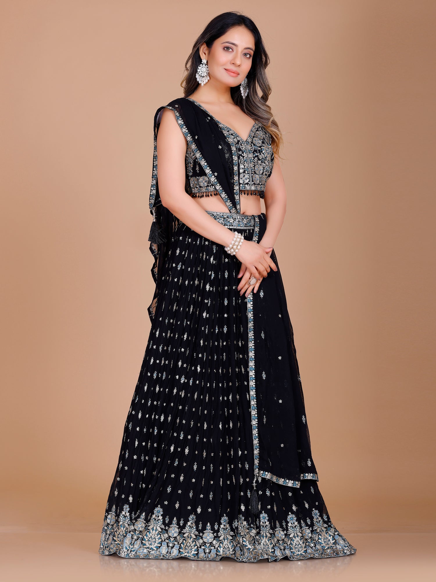 Maher Lahenga Choli - Roop Darshan