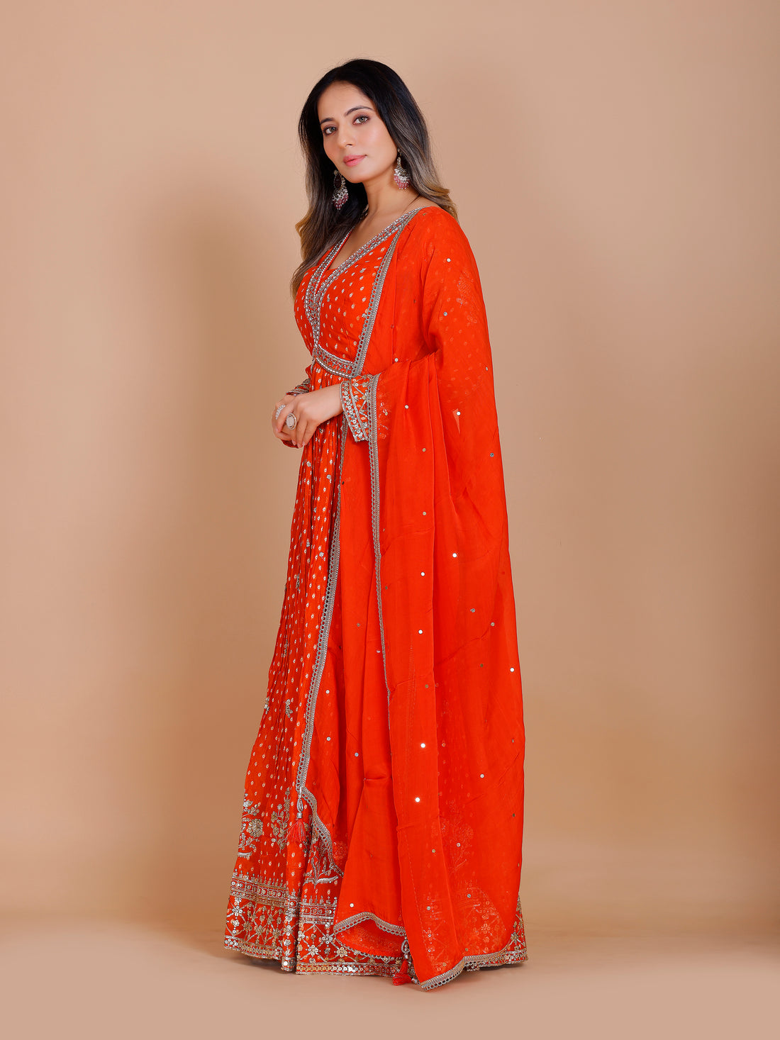 Mahika Gown With Dupatta - Roop Darshan