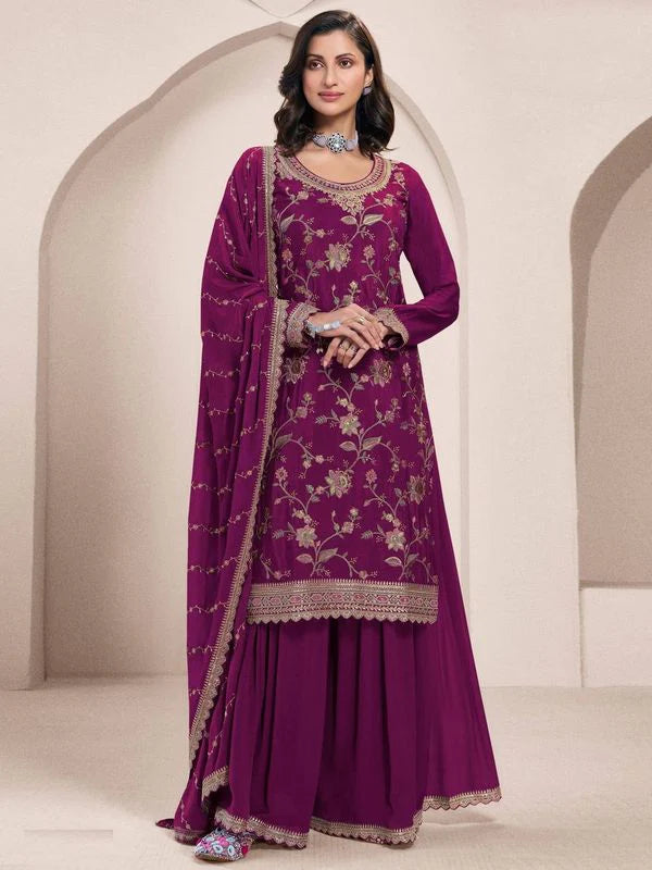Ayesha Palazzo Suit - Roop Darshan