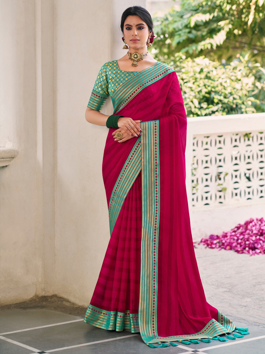 Pinal Saree - Roop Darshan