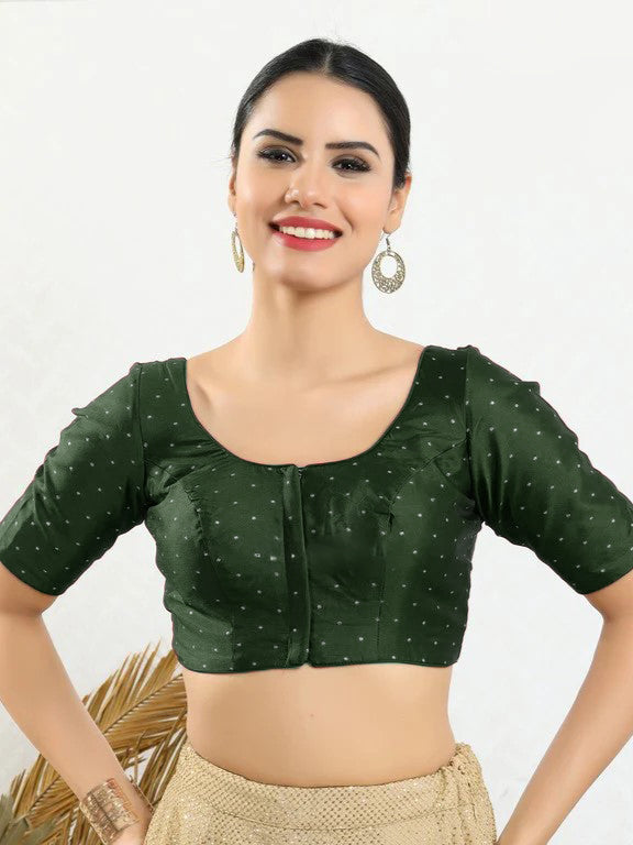 Silk Saree Blouse - Roop Darshan