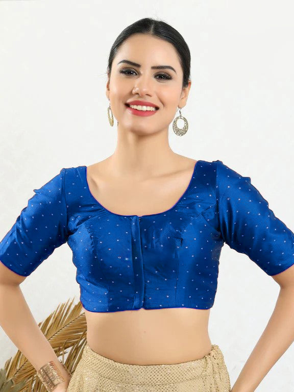 Silk Saree Blouse - Roop Darshan