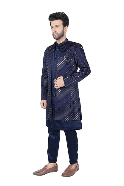 Mens Kurta Set With Jacket