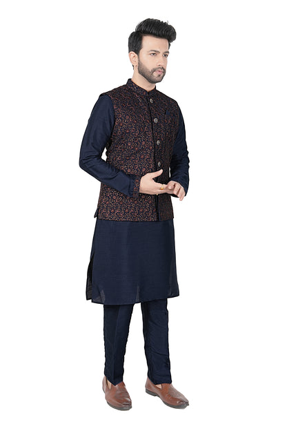 Mens Kurta Set With Jacket