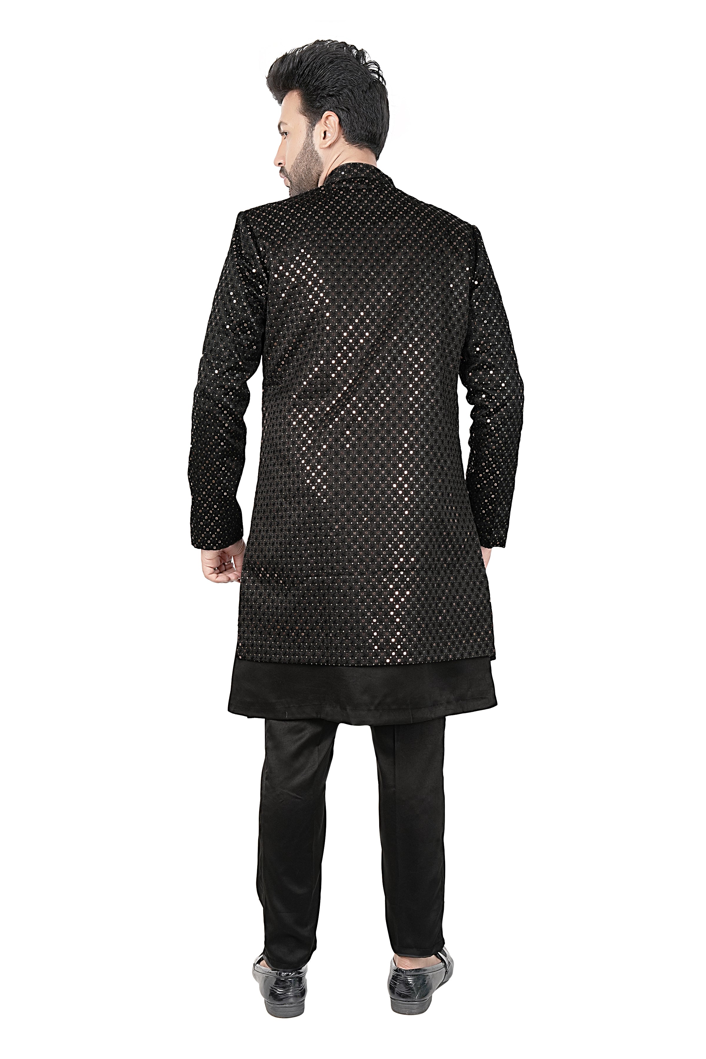 Mens Kurta Set With Jacket