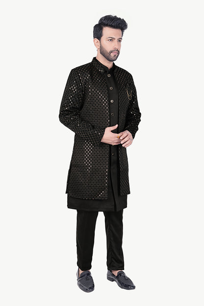 Mens Kurta Set With Jacket