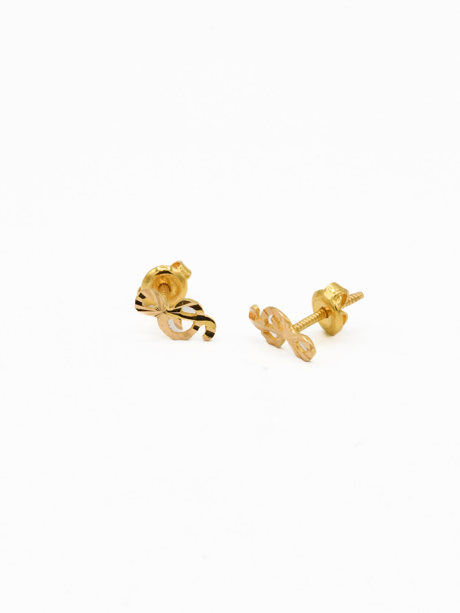 22ct Gold Stud Earrings - Roop Darshan