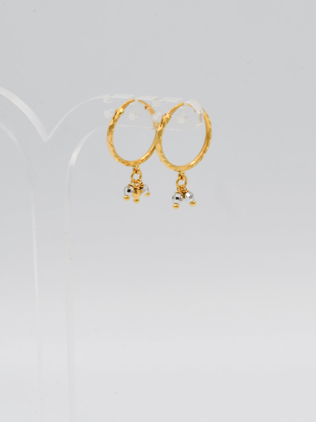 22ct Gold Two Tone Ball Bali - Roop Darshan