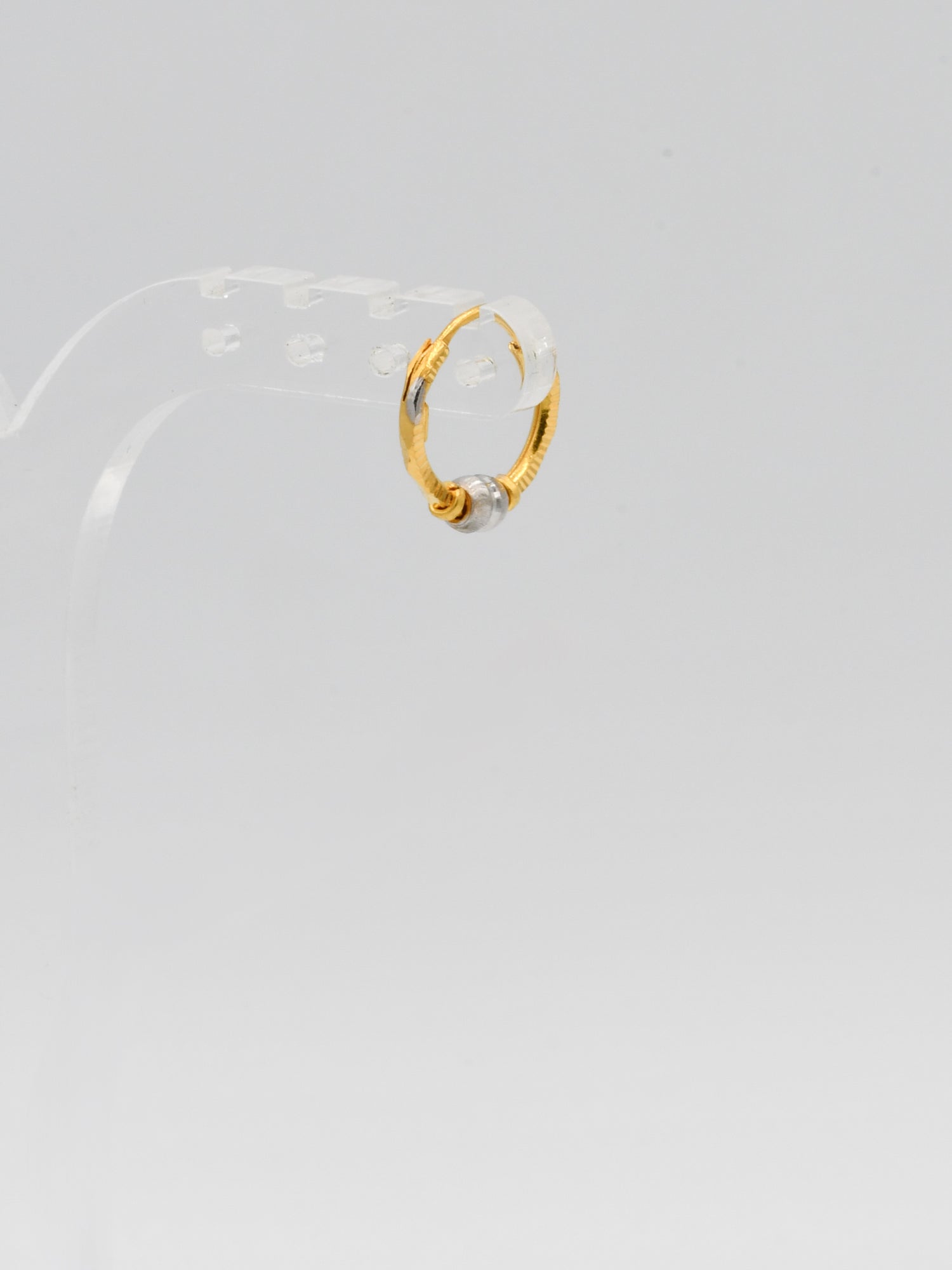 22ct Gold Two Tone Ball Bali - Roop Darshan