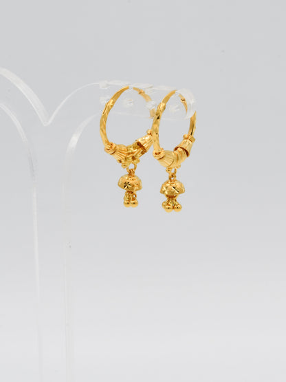 22ct Gold Bali - Roop Darshan