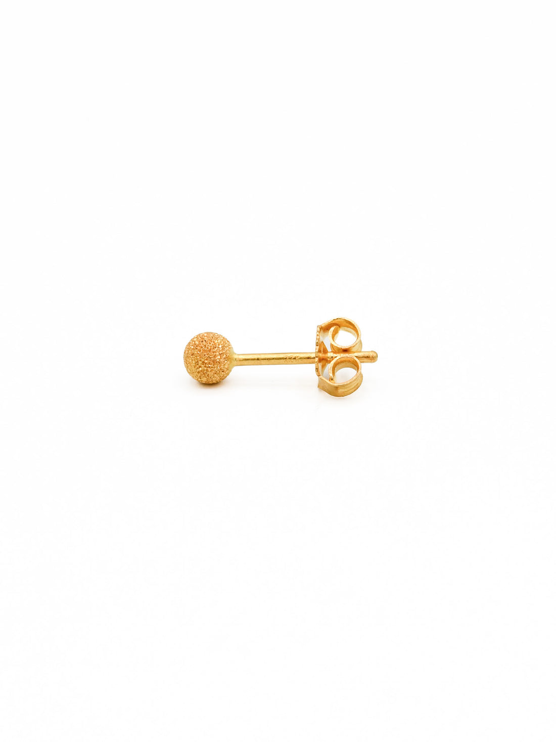 22ct Gold Ball Stud Earrings - Roop Darshan
