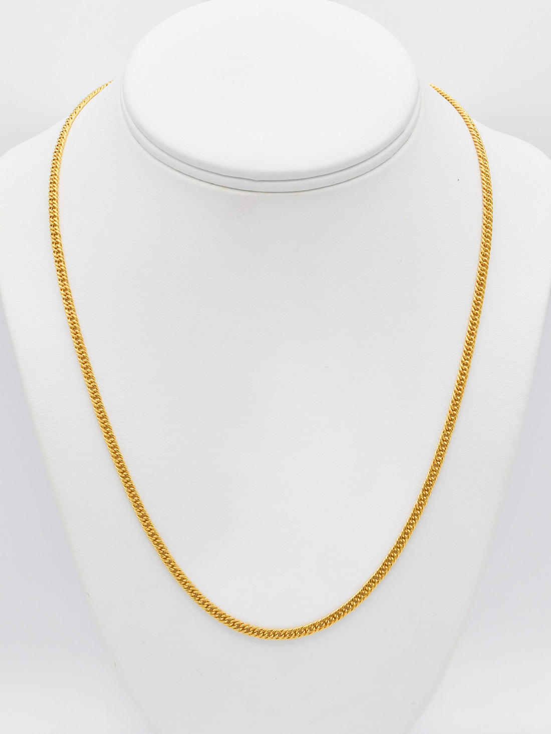 22ct Gold Hollow Chain - Roop Darshan