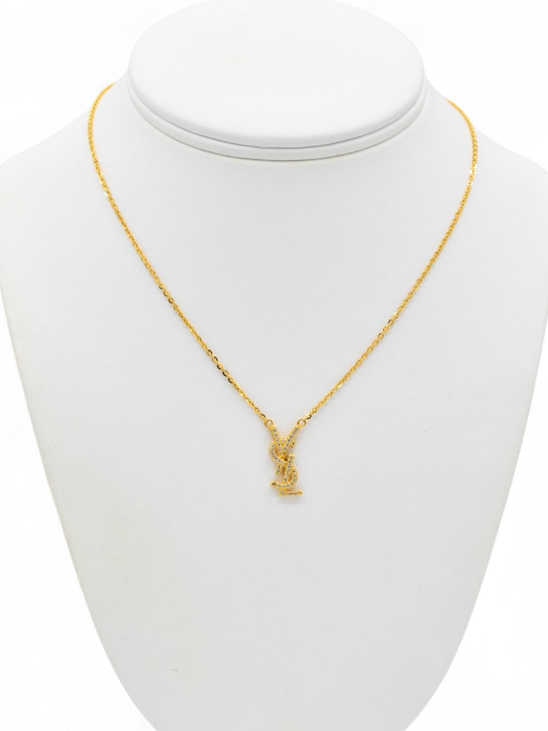 22ct Gold CZ Fancy Chain - Roop Darshan