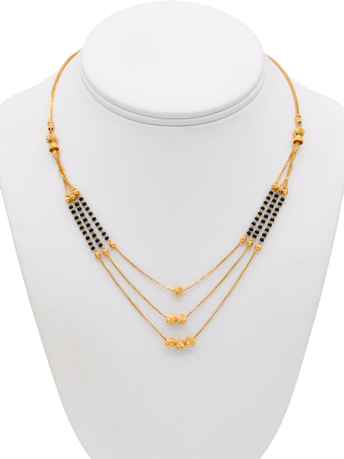 22ct Gold 3 Layer Mangal Sutra - Roop Darshan