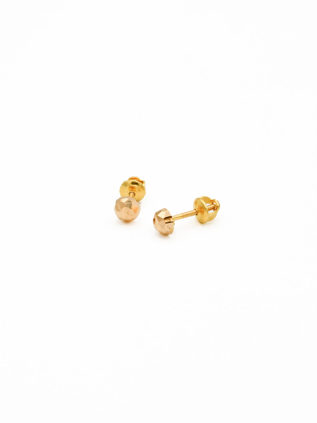 22ct Gold Ball Stud Earrings