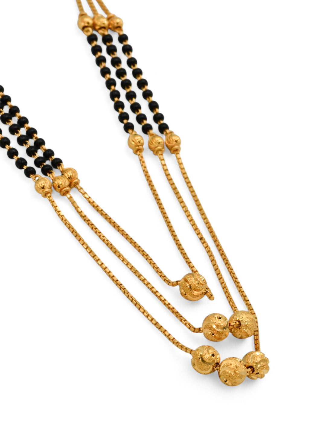 22ct Gold 3 Layer Mangal Sutra - Roop Darshan