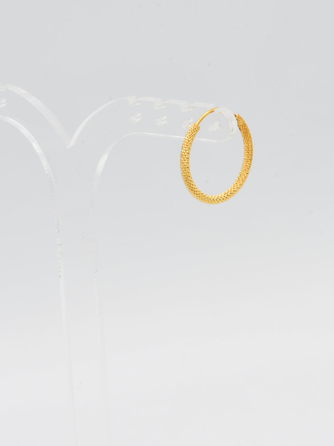 22ct Gold Hammered Bali - Roop Darshan