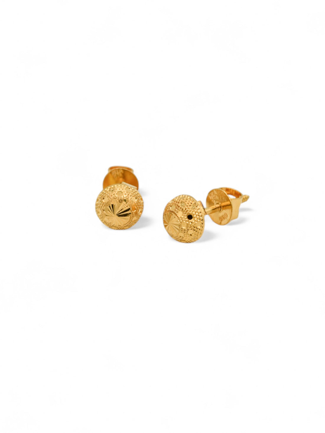 22ct Gold Stud Earrings - Roop Darshan