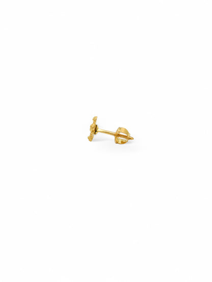 22ct Gold Stud Earrings - Roop Darshan